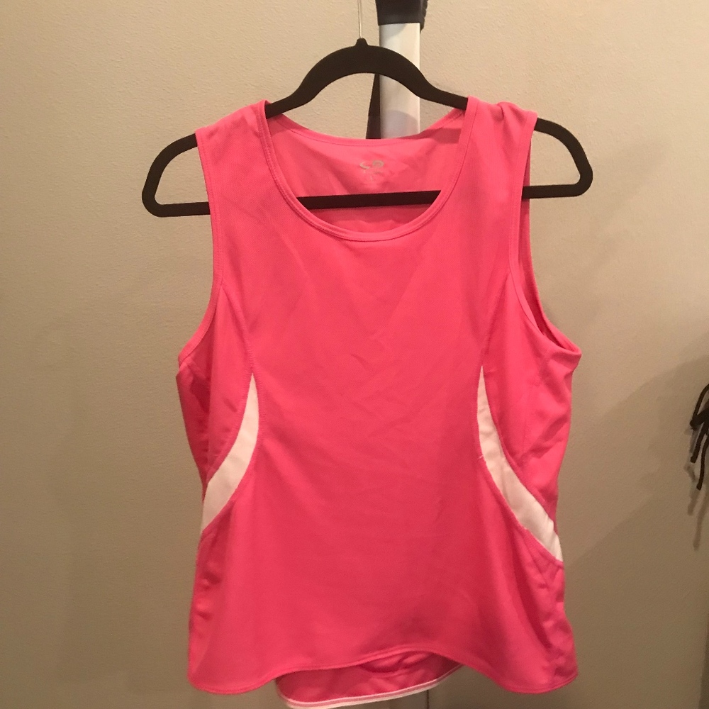 Pink Workout, exercise, tank